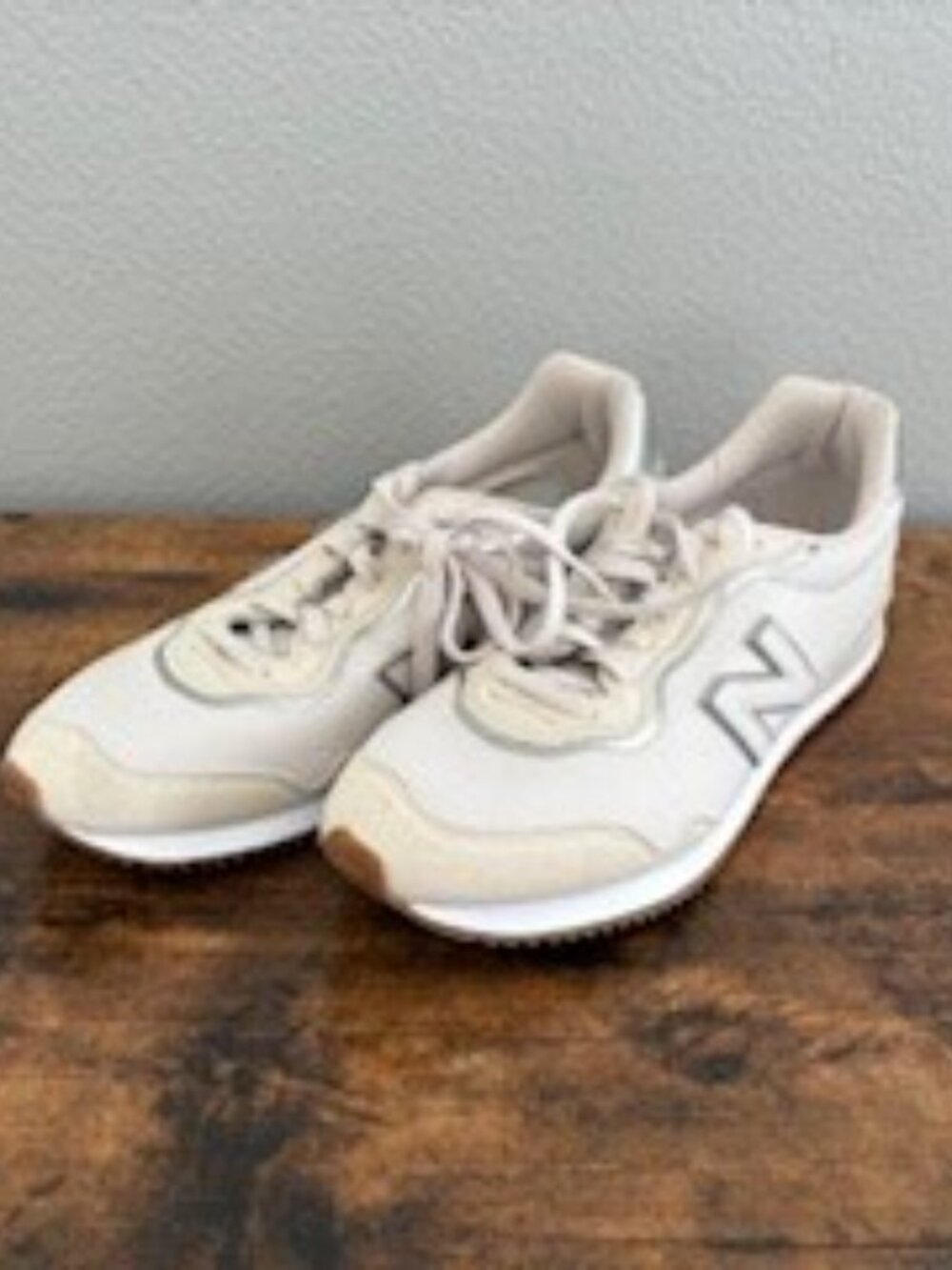 New Balance Women's Sneakers - Off White, size 9.5